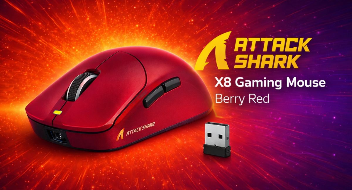 ATTACK SHARK X8 Gaming Mouse