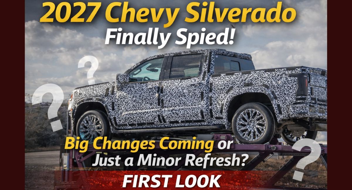 2027 Chevy Silverado High Country Finally Spied