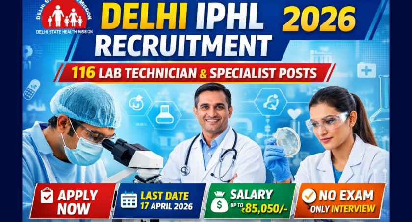 Delhi IPHL Recruitment 2026