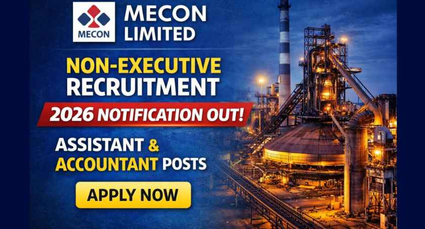 MECON Non-Executive Recruitment 2026