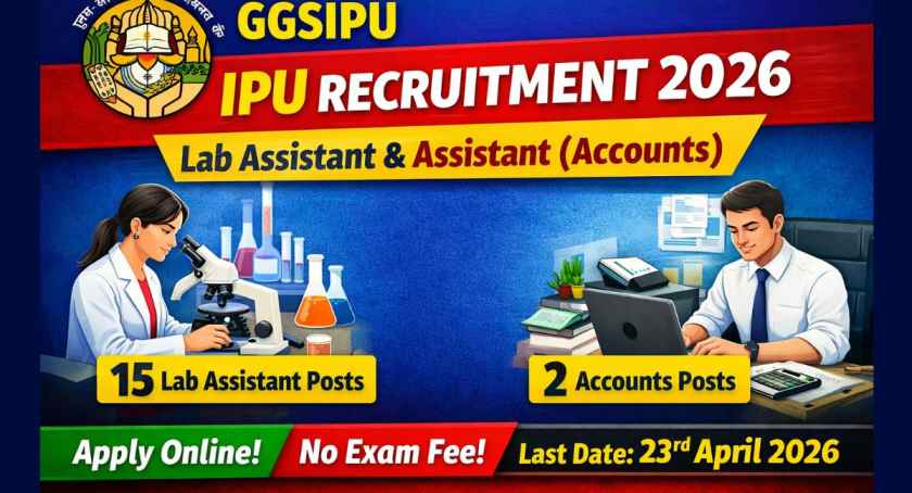 IPU Recruitment 2026