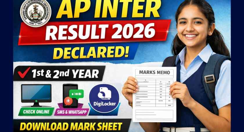 AP Inter Result 2026 Declared