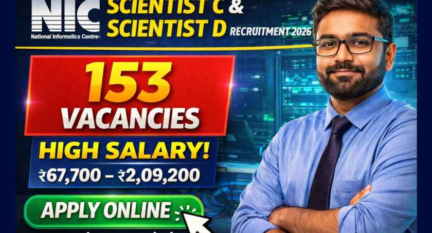 NIC Scientist C & Scientist D Recruitment