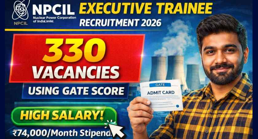 NPCIL Executive Trainee Recruitment