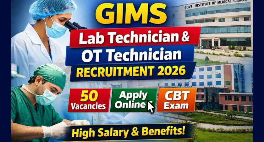 GIMS Lab Technician and OT Technician Recruitment