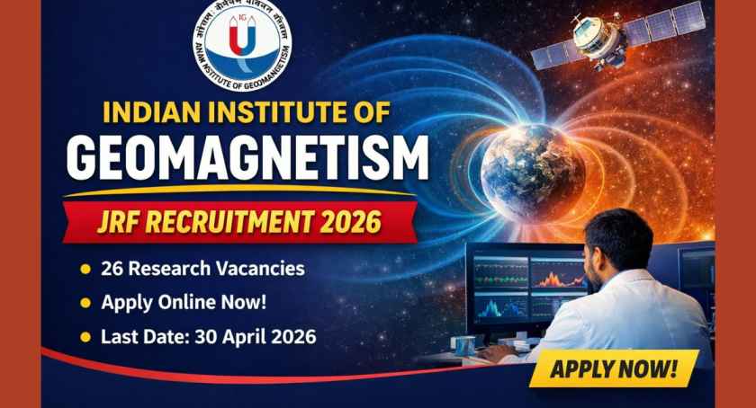Indian Institute of Geomagnetism JRF Notification
