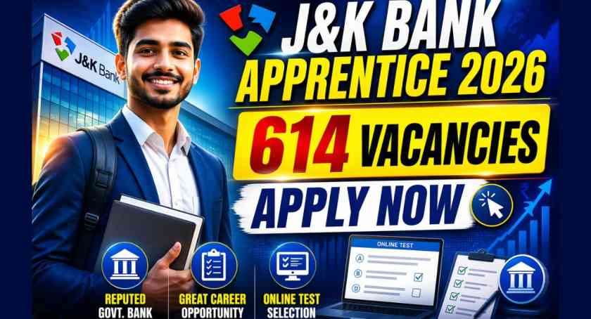 J&K Bank Apprentice Recruitment